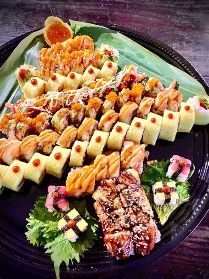 Sushi Platter at Drunken Fish